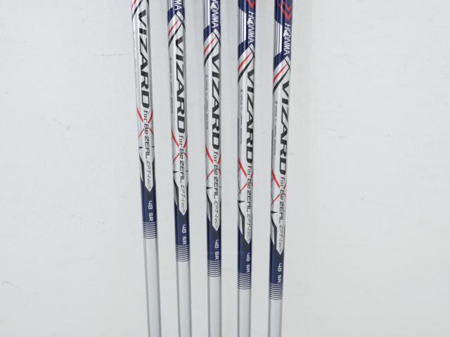 Iron set : Honma : ชุดเหล็ก Honma Bezeal 535 (ปี 2019 รุ่นนี้ใบใหญ่ที่สุดของ Honma) มีเหล็ก 6-10 (5 ชิ้น) ก้านกราไฟต์ Honma Vizard 48 Flex SR
