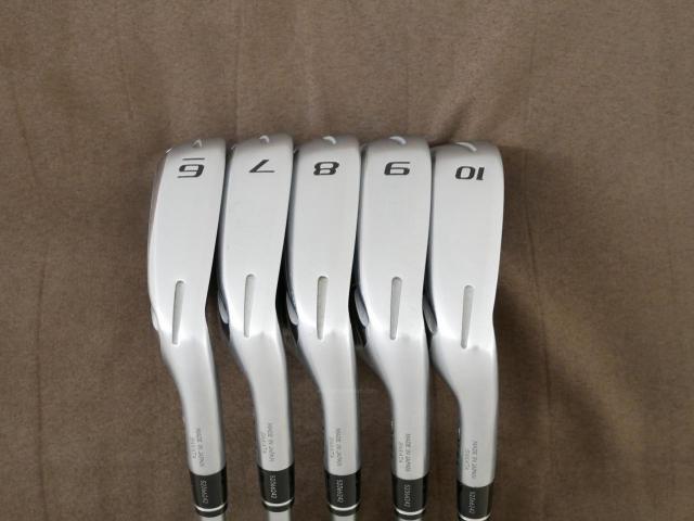 Iron set : Honma : ชุดเหล็ก Honma Bezeal 535 (ปี 2019 รุ่นนี้ใบใหญ่ที่สุดของ Honma) มีเหล็ก 6-10 (5 ชิ้น) ก้านกราไฟต์ Honma Vizard 48 Flex SR
