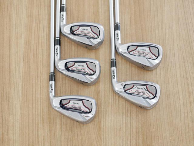 Iron set : Honma : ชุดเหล็ก Honma Bezeal 535 (ปี 2019 รุ่นนี้ใบใหญ่ที่สุดของ Honma) มีเหล็ก 6-10 (5 ชิ้น) ก้านกราไฟต์ Honma Vizard 48 Flex SR
