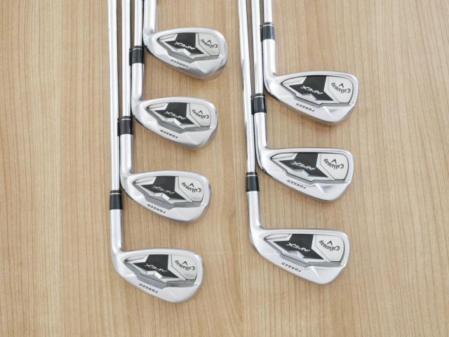 Iron set : Callaway : ชุดเหล็ก Callaway APEX Forged (ปี 2020) มีเหล็ก 6-Pw,Aw,Sw (7 ชิ้น) ก้านเหล็ก NS Pro 950 Flex S