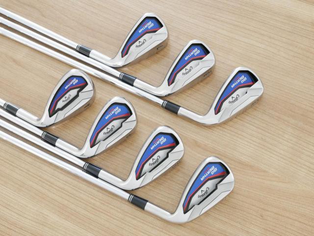 Iron set : Callaway : ชุดเหล็ก Callaway Big Bertha Beta (ใบใหญ่ ตีง่ายมาก) มีเหล็ก 5-Pw,Aw (7 ชิ้น) ก้านเหล็ก NS Pro 950 NEO