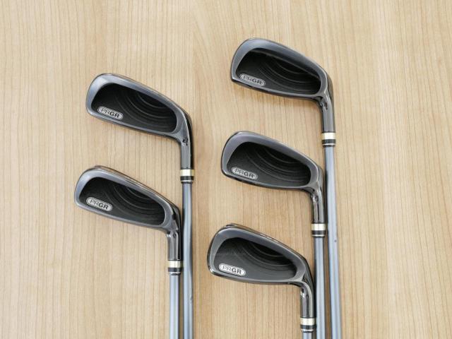 Iron set : PRGR : ชุดเหล็กกระเทย PRGR Egg II (ตีง่ายและไกลมาก)  มีเหล็ก 6-Pw (5 ชิ้น) ก้านกราไฟต์ Flex SR (M-40)
