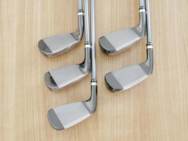 Iron set : PRGR : ชุดเหล็กกระเทย PRGR Egg II (ตีง่ายและไกลมาก)  มีเหล็ก 6-Pw (5 ชิ้น) ก้านกราไฟต์ Flex SR (M-40)