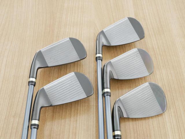 Iron set : PRGR : ชุดเหล็กกระเทย PRGR Egg II (ตีง่ายและไกลมาก)  มีเหล็ก 6-Pw (5 ชิ้น) ก้านกราไฟต์ Flex SR (M-40)