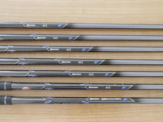 Iron set : Taylormade : ชุดเหล็ก Taylormade Gloire F2 Forged (รุ่นท๊อปสุด Japan Spec. ออกปี 2017) มีเหล็ก 6-Pw,Aw,Sw (7 ชิ้น) ก้านกราไฟต์ Flex S