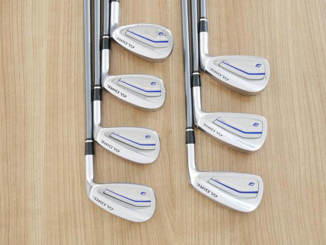 Iron set : Taylormade : ชุดเหล็ก Taylormade Gloire F2 Forged (รุ่นท๊อปสุด Japan Spec. ออกปี 2017) มีเหล็ก 6-Pw,Aw,Sw (7 ชิ้น) ก้านกราไฟต์ Flex S