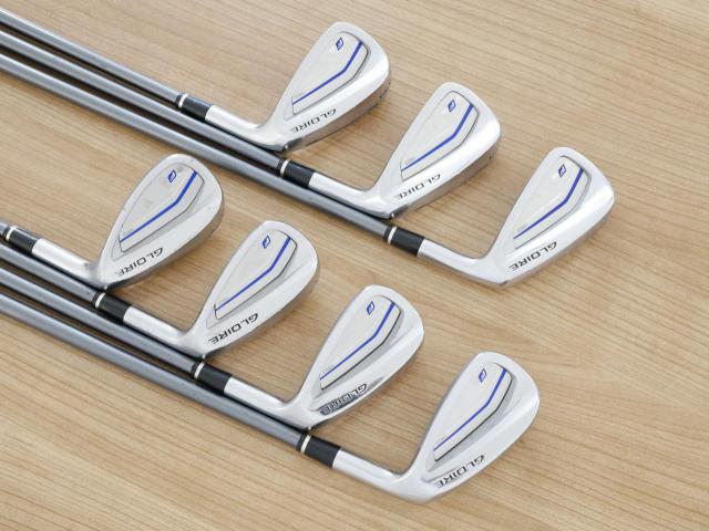 Iron set : Taylormade : ชุดเหล็ก Taylormade Gloire F2 Forged (รุ่นท๊อปสุด Japan Spec. ออกปี 2017) มีเหล็ก 6-Pw,Aw,Sw (7 ชิ้น) ก้านกราไฟต์ Flex S
