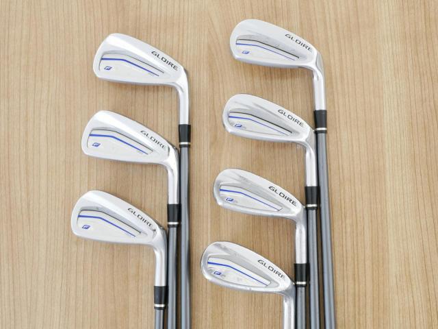 Iron set : Taylormade : ชุดเหล็ก Taylormade Gloire F2 Forged (รุ่นท๊อปสุด Japan Spec. ออกปี 2017) มีเหล็ก 6-Pw,Aw,Sw (7 ชิ้น) ก้านกราไฟต์ Flex S