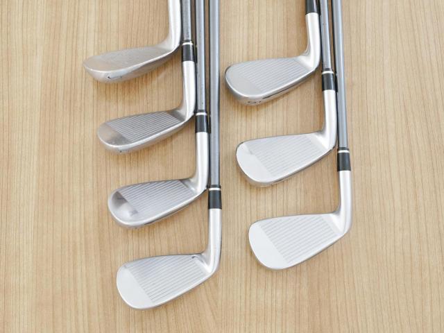 Iron set : Taylormade : ชุดเหล็ก Taylormade Gloire F2 Forged (รุ่นท๊อปสุด Japan Spec. ออกปี 2017) มีเหล็ก 6-Pw,Aw,Sw (7 ชิ้น) ก้านกราไฟต์ Flex S