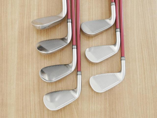 Iron set : XXIO : ชุดเหล็ก XXIO 10 Red (ปี 2019 ตีง่ายมากๆ ไกลมากๆ) มีเหล็ก 6-Pw,Aw,Sw (7 ชิ้น) ก้านกราไฟต์ MP1000 Flex S
