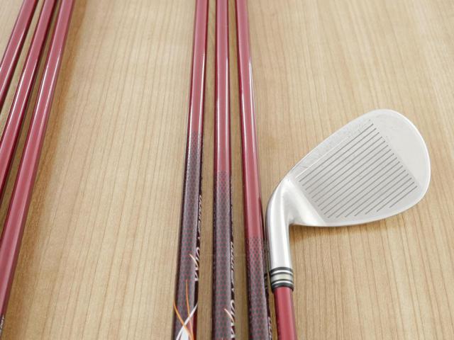 Iron set : XXIO : ชุดเหล็ก XXIO 10 Red (ปี 2019 ตีง่ายมากๆ ไกลมากๆ) มีเหล็ก 6-Pw,Aw,Sw (7 ชิ้น) ก้านกราไฟต์ MP1000 Flex S