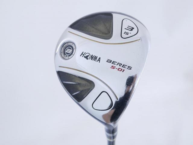 Fairway Wood : Honma : หัวไม้ 3 Honma Beres S-01 Loft 15 ก้าน ARMRQ 6 (49) Flex S (2 ดาว)