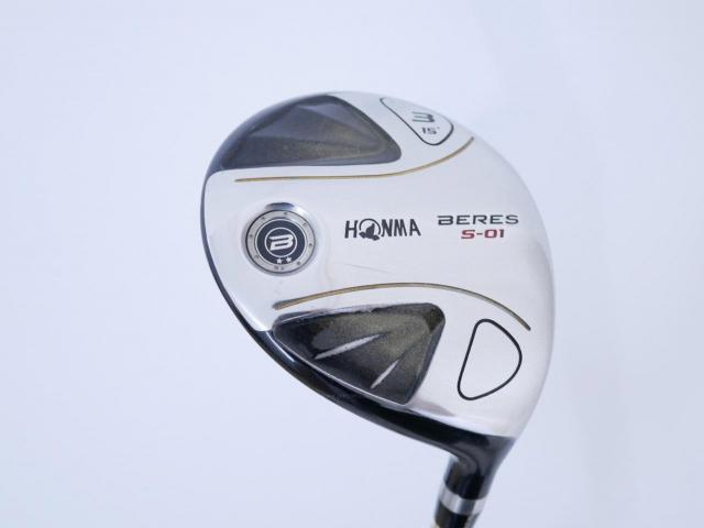 Fairway Wood : Honma : หัวไม้ 3 Honma Beres S-01 Loft 15 ก้าน ARMRQ 6 (49) Flex S (2 ดาว)