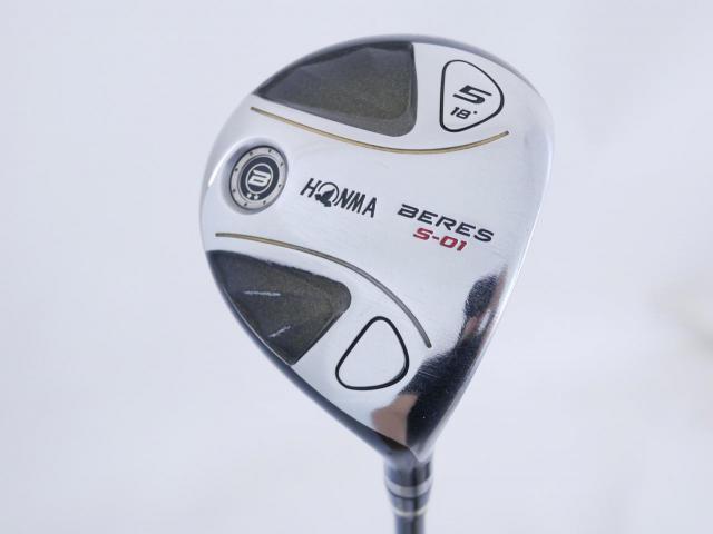 Fairway Wood : Honma : หัวไม้ 5 Honma Beres S-01 Loft 18 ก้าน ARMRQ 6 (49) Flex S (2 ดาว)