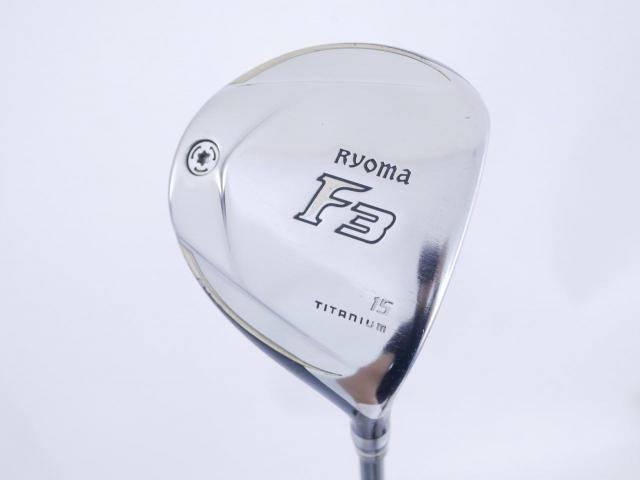 Fairway Wood : Other Brand : หัวไม้ 3 Ryoma F Titanium (รุ่นปี 2019 ไกลมากๆ) Loft 15 ก้าน Tour AD RF2 Flex SR
