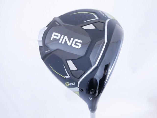 Driver : PING : ไดรเวอร์ Ping G430 Max (รุ่นปี 2023) Loft 12 (ปรับได้) ก้าน Fujikura HL35 Flex R2