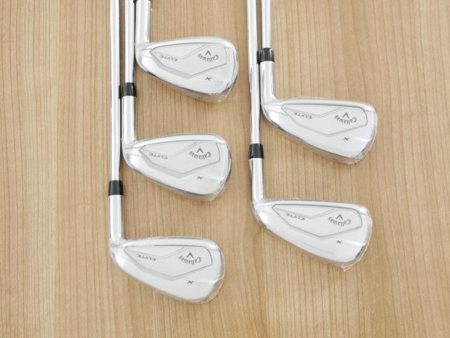 Iron set : Callaway : **ของใหม่ ยังไม่แกะพลาสติก** ชุดเหล็ก Callaway ELYTE X (ออกปี 2025 ตีง่ายมาก ไกล Japan Spec.) มีเหล็ก 6-Pw (5 ชิ้น) ก้านเหล็ก NS Pro Zelos 7 Flex R