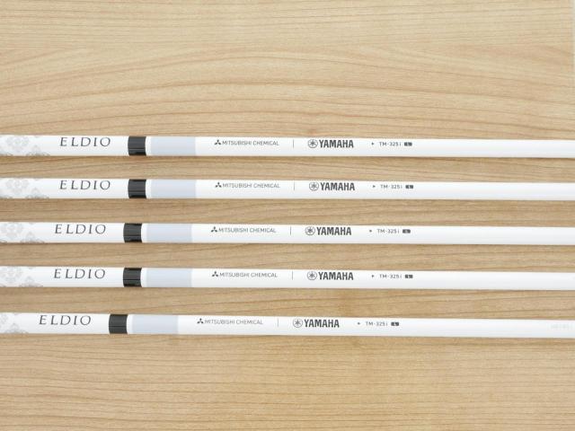 Lady club : All : **ของใหม่ ยังไม่แกะพลาสติก** ชุดเหล็ก Yamaha Inpres DriveStar (รุ่นล่าสุด ปี 2025 ตีไกลที่สุด ไกลกว่าเหล็กทั่วไป 2 เบอร์ หน้าเด้งมากๆ) มีเหล็ก 7-Pw,Sw (5 ชิ้น) ก้านกราไฟต์ Mitsubishi ELDIO TM-325i Flex L