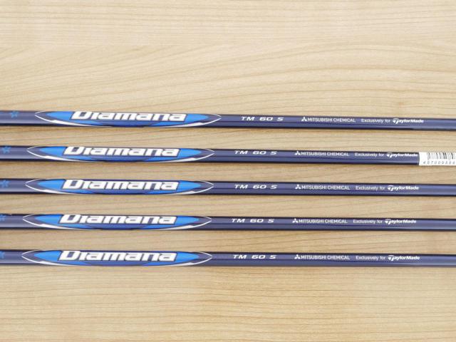 Iron set : Taylormade : **ของใหม่ ยังไม่แกะพลาสติก** ชุดเหล็ก Taylormade Qi (ออกปี 2024 Japan Spec.) มีเหล็ก 6-Pw (5 ชิ้น) ก้านกราไฟต์ Mitsubishi Diamana TM60 Flex S