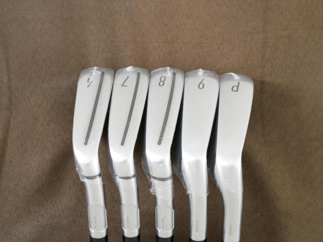 Iron set : Taylormade : **ของใหม่ ยังไม่แกะพลาสติก** ชุดเหล็ก Taylormade Qi (ออกปี 2024 Japan Spec.) มีเหล็ก 6-Pw (5 ชิ้น) ก้านเหล็ก NS Pro 910GH Flex S