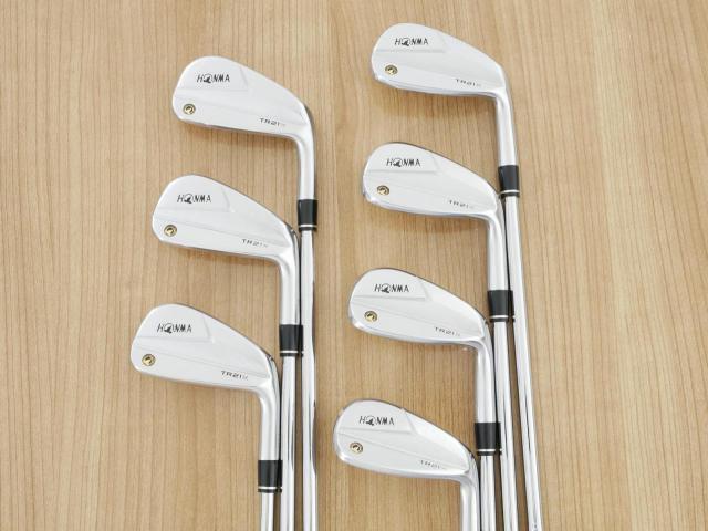 Iron set : Honma : ชุดเหล็ก Honma Tour World TR21X (ออกปี 2021 ตีง่าย ไกล) มีเหล็ก 5-11 (7 ชิ้น) ก้านเหล็ก NS Pro 950 NEO Flex R