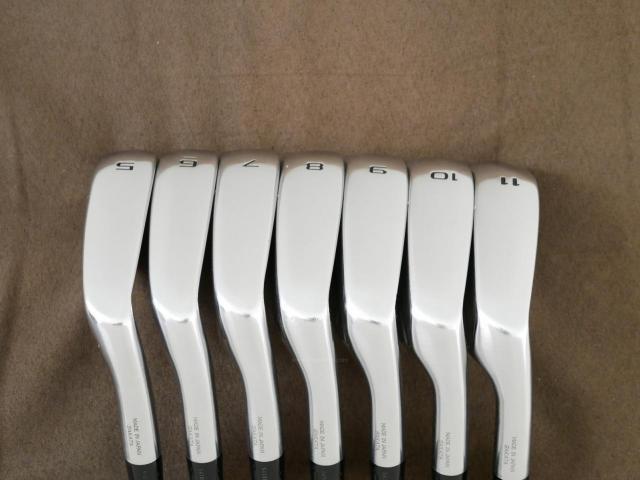 Iron set : Honma : ชุดเหล็ก Honma Tour World TR21X (ออกปี 2021 ตีง่าย ไกล) มีเหล็ก 5-11 (7 ชิ้น) ก้านเหล็ก NS Pro 950 NEO Flex R