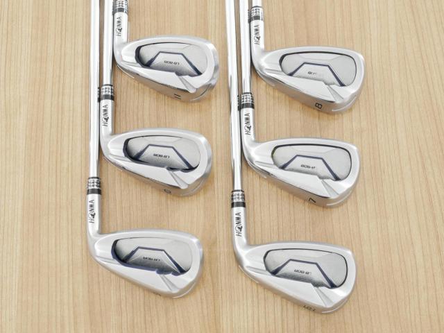 Iron set : Honma : ชุดเหล็ก Honma LB-808 (ปี 2018 ใบใหญ่ หน้าเด้ง ตีง่ายมาก) มีเหล็ก 6-11 (6 ชิ้น) ก้านเหล็ก NS Pro Zelos 7 Flex R