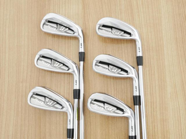 Iron set : Bridgestone : ชุดเหล็ก Bridgestone Tour B JGR HF1 Forged (รุ่นปี 2018 ตีไกลกว่าปกติ 2 เบอร์) มีเหล็ก 6-P1,P2 (6 ชิ้น) ก้านเหล็ก NS Pro Zelos 8 Flex R
