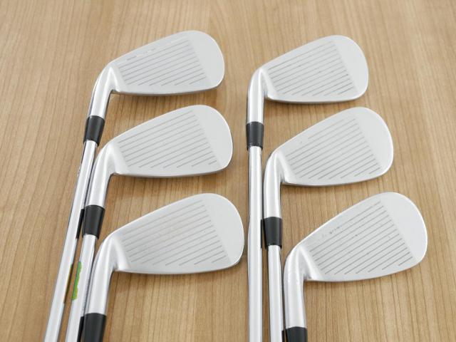 Iron set : Bridgestone : ชุดเหล็ก Bridgestone Tour B JGR HF1 Forged (รุ่นปี 2018 ตีไกลกว่าปกติ 2 เบอร์) มีเหล็ก 6-P1,P2 (6 ชิ้น) ก้านเหล็ก NS Pro Zelos 8 Flex R