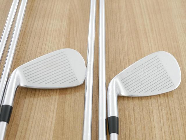 Iron set : Bridgestone : ชุดเหล็ก Bridgestone Tour B JGR HF1 Forged (รุ่นปี 2018 ตีไกลกว่าปกติ 2 เบอร์) มีเหล็ก 6-P1,P2 (6 ชิ้น) ก้านเหล็ก NS Pro Zelos 8 Flex R