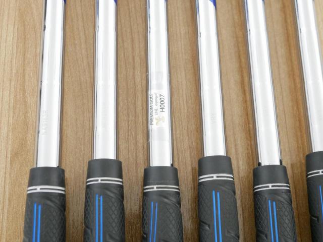 Iron set : Bridgestone : ชุดเหล็ก Bridgestone Tour B JGR HF1 Forged (รุ่นปี 2018 ตีไกลกว่าปกติ 2 เบอร์) มีเหล็ก 6-P1,P2 (6 ชิ้น) ก้านเหล็ก NS Pro Zelos 8 Flex R