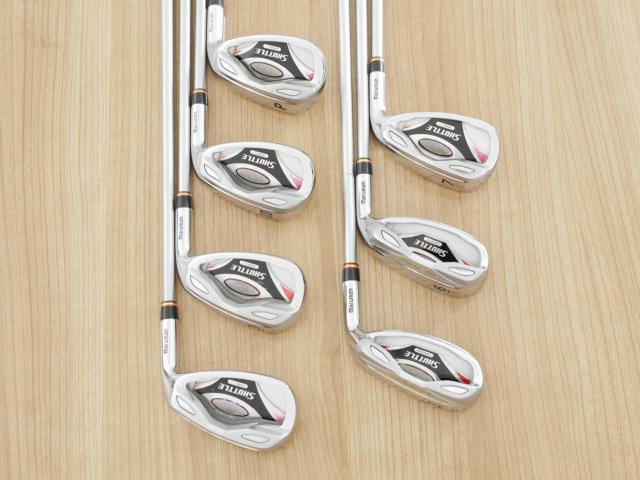 Iron set : Maruman : ชุดเหล็กกระเทย Maruman Shuttle i3000Mx (ตีง่ายมากๆ ไกล เหล็กยาวเป็น Utility) มีเหล็ก 5-10,Pw (7 ชิ้น) ก้านกราไฟต์ Flex S