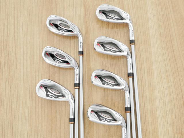 Iron set : Maruman : ชุดเหล็กกระเทย Maruman Shuttle i3000Mx (ตีง่ายมากๆ ไกล เหล็กยาวเป็น Utility) มีเหล็ก 5-10,Pw (7 ชิ้น) ก้านกราไฟต์ Flex S