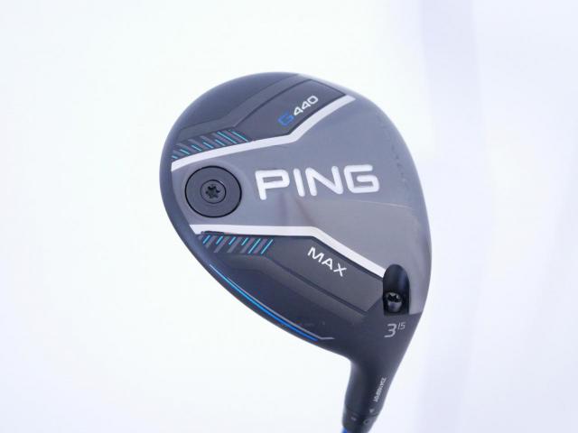 Fairway Wood : Ping : หัวไม้ 3 Ping G440 Max (รุ่นล่าสุด ปี 2025) Loft 15 ก้าน Ping Alta J CB Flex R