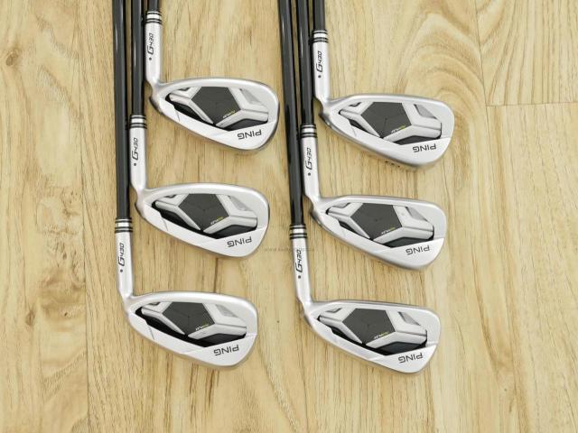 Iron set : Ping : ชุดเหล็ก Ping G430 (รุ่นล่าสุด ออกปี 2022 Japan Spec. ใบใหญ่ ง่าย ไกล) มีเหล็ก 6-W,45 (6 ชิ้น) ก้านกราไฟต์ Ping Alta J CB Flex SR