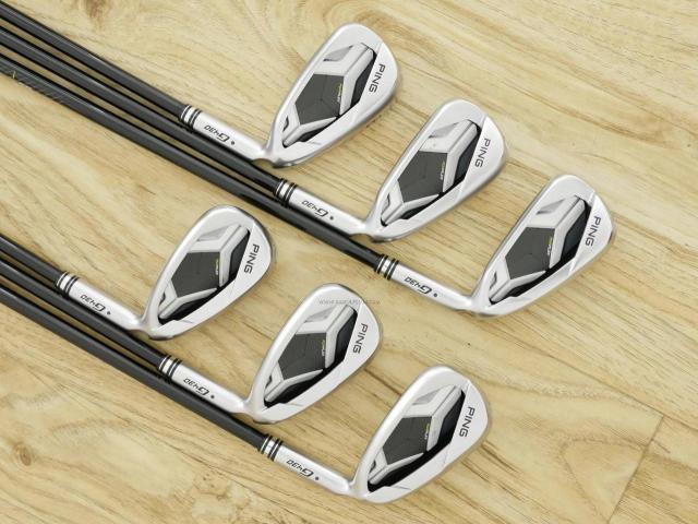 Iron set : Ping : ชุดเหล็ก Ping G430 (รุ่นล่าสุด ออกปี 2022 Japan Spec. ใบใหญ่ ง่าย ไกล) มีเหล็ก 6-W,45 (6 ชิ้น) ก้านกราไฟต์ Ping Alta J CB Flex SR
