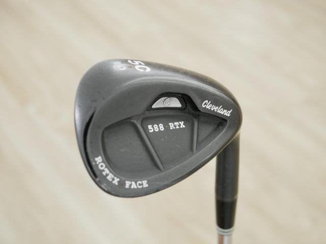 Wedge : Cleveland : Wedge Cleveland 588 RTX Rotex Loft 50 ก้านเหล็ก Dynamic Gold S200