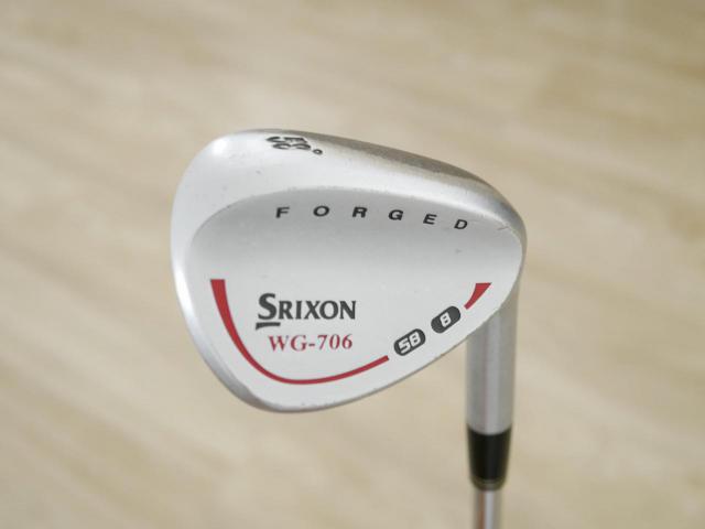 Wedge : Other : Wedge Srixon WG-706 Forged Loft 58 ก้านเหล็ก Dynamic Gold S200