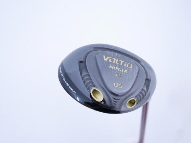 Fairway Wood : Katana : ไม้กระเทย Katana Voltio NINJA FG (รุ่นปี 2018) Loft 22 ก้าน Fujikura Speeder 461 Flex SR