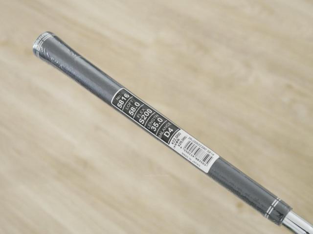 Wedge : Other : **ของใหม่ ยังไม่แกะพลาสติก** Wedge Mizuno T22 Forged Loft 58 ก้านเหล็ก Dynamic Gold S200