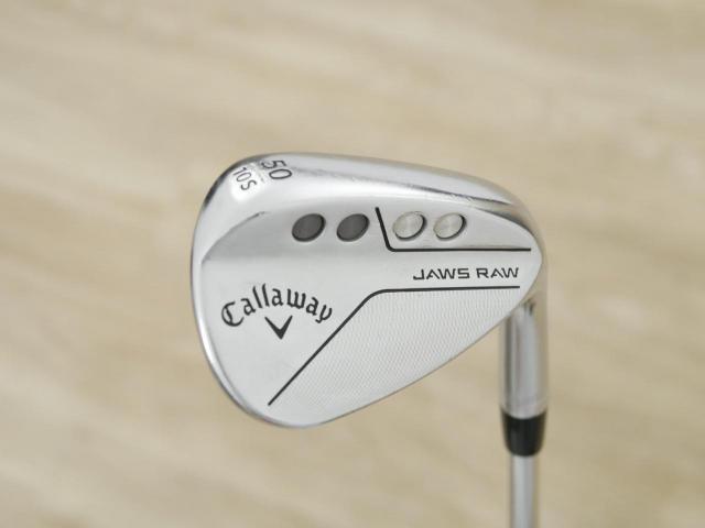 Wedge : Callaway : Wedge Callaway JAWS RAW (ปี 2023) Loft 50 ก้านเหล็ก Dynamic Gold S200