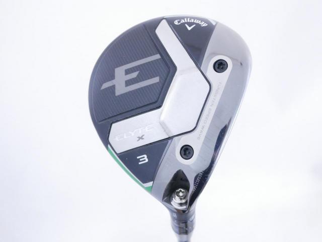 Fairway Wood : callaway : หัวไม้ 3 Callaway ELYTE X (ออกปี 2025) Loft 15 ก้าน Fujikura VENTUS 5 Flex SR
