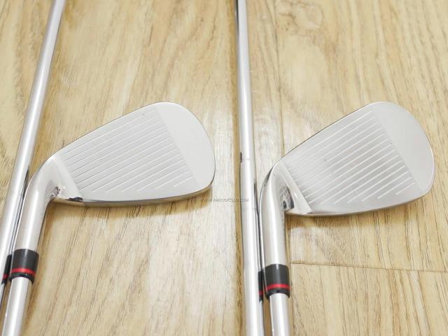 Iron set : Maruman : ชุดเหล็ก Maruman Red-V II (ใบใหญ่ ตีง่าย ไกล) มีเหล็ก 5-Pw (6 ชิ้น) ก้านเหล็ก NS Pro 1070 Flex S