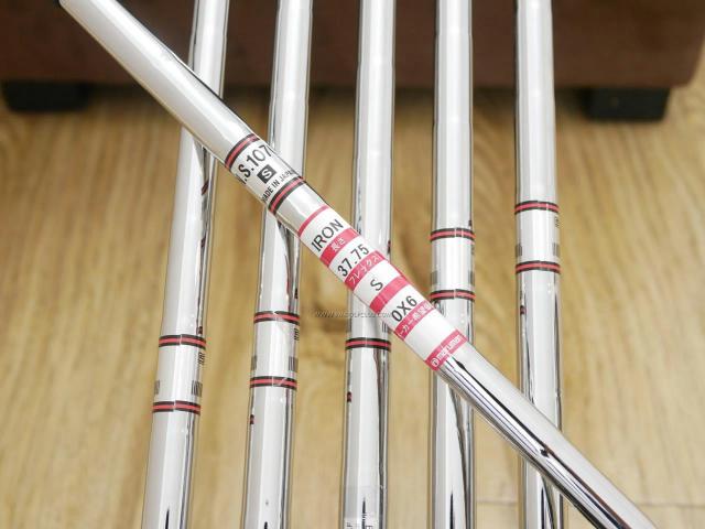 Iron set : Maruman : ชุดเหล็ก Maruman Red-V II (ใบใหญ่ ตีง่าย ไกล) มีเหล็ก 5-Pw (6 ชิ้น) ก้านเหล็ก NS Pro 1070 Flex S