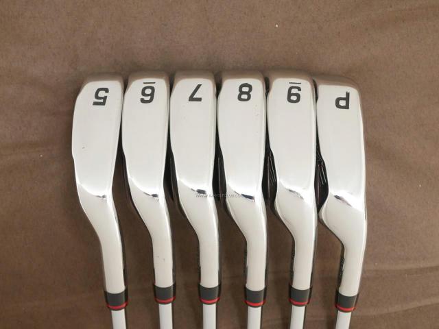 Iron set : Maruman : ชุดเหล็ก Maruman Red-V II (ใบใหญ่ ตีง่าย ไกล) มีเหล็ก 5-Pw (6 ชิ้น) ก้านเหล็ก NS Pro 1070 Flex S