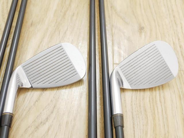 Iron set : Other Brand : ชุดเหล็ก S-Yard U.21 (Forged) มีเหล็ก 6-Pw,Aw (6 ชิ้น) ก้านกราไฟต์ Flex R