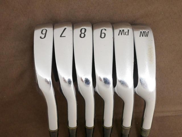 Iron set : Other Brand : ชุดเหล็ก S-Yard U.21 (Forged) มีเหล็ก 6-Pw,Aw (6 ชิ้น) ก้านกราไฟต์ Flex R