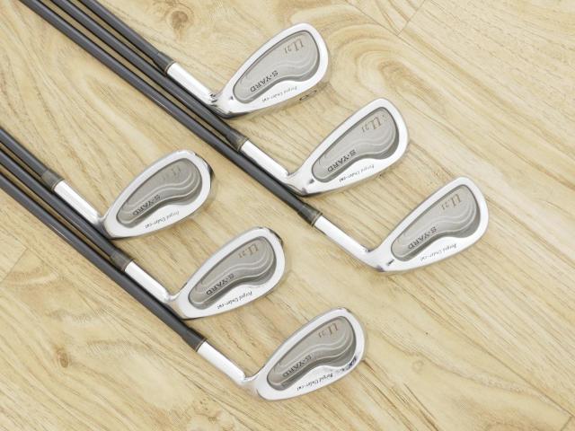 Iron set : Other Brand : ชุดเหล็ก S-Yard U.21 (Forged) มีเหล็ก 6-Pw,Aw (6 ชิ้น) ก้านกราไฟต์ Flex R