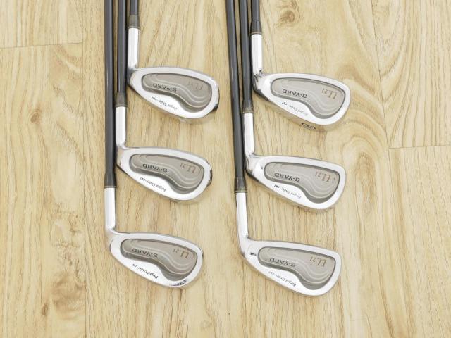 Iron set : Other Brand : ชุดเหล็ก S-Yard U.21 (Forged) มีเหล็ก 6-Pw,Aw (6 ชิ้น) ก้านกราไฟต์ Flex R