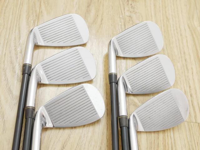 Iron set : Other Brand : ชุดเหล็ก S-Yard U.21 (Forged) มีเหล็ก 6-Pw,Aw (6 ชิ้น) ก้านกราไฟต์ Flex R